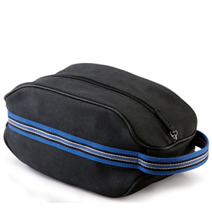 SCT 953102 Oil Cloth Toiletry Bag - Black