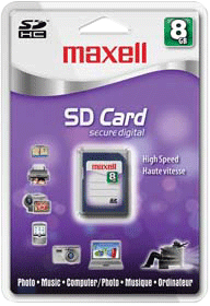 UPC 252157161299 product image for MAXELL MEDIA 501002 8GB Secure Digital Cards | upcitemdb.com