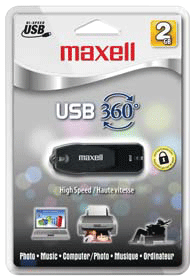 UPC 252157164542 product image for MAXELL MEDIA 503200 2 GB High Speed Usb 360 Drive | upcitemdb.com