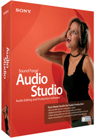 Sony Creative Software Sound Forge Audio Studio 9 9 Win XP/Vista CD