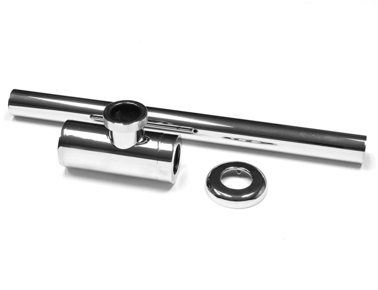 DreamLine DLVHD-ACC-T1-CH Sink Trap Kit for Vanities - Chrome