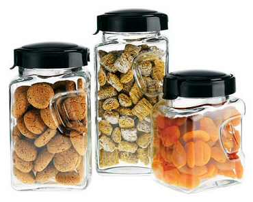 382 3 Piece Click-it Canister Set - Pack Of 4