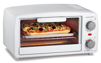 Proctor 31116 WHT Toaster Oven / Broiler  White