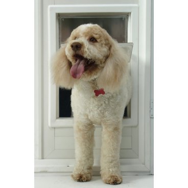 Ideal Pet Products MFXLW Extra Large MultiFlex Dog Door  White Finish