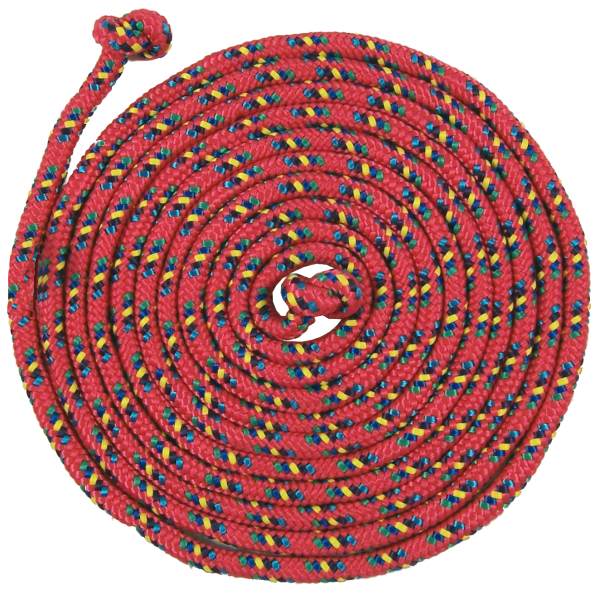 Just Jump It C8RD Red Confetti Jump Rope - 8 Feet