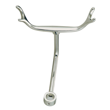 Abt1050-8 Riser Mount Cradle For Hand Held Shower - Satin Nickel Finish