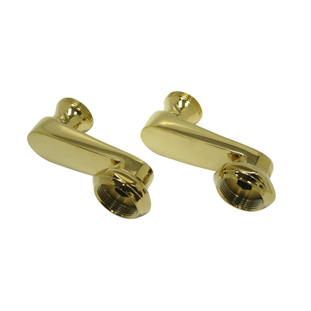 Abt135-2 Faucet Modify Swing Elbows - Polished Brass Finish