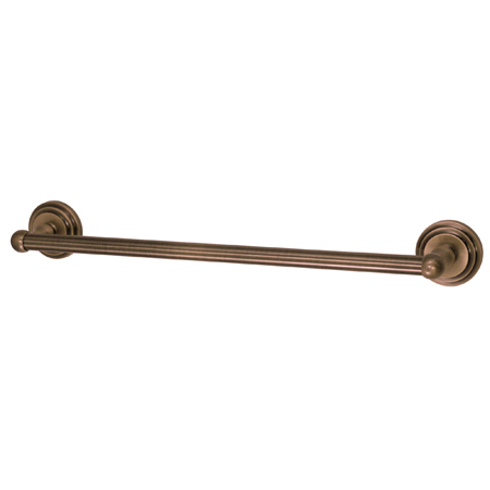 BA2712AB Milano 18" Towel Bar Antique Brass