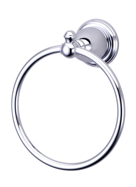 Ba7974C Towel Ring - Polished Chrome Finish