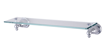 Ba7979C Glass Shelf - Polished Chrome Finish