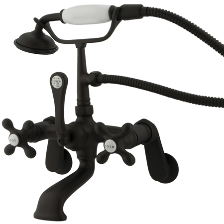 Cc57T5 Clawfoot Tub Filler With Hand Shower - Oil Rubbed Bronze Finish