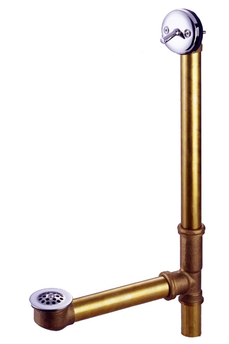 Dtl1161 Trip Lever Waste And Overflow - Polished Chrome Finish