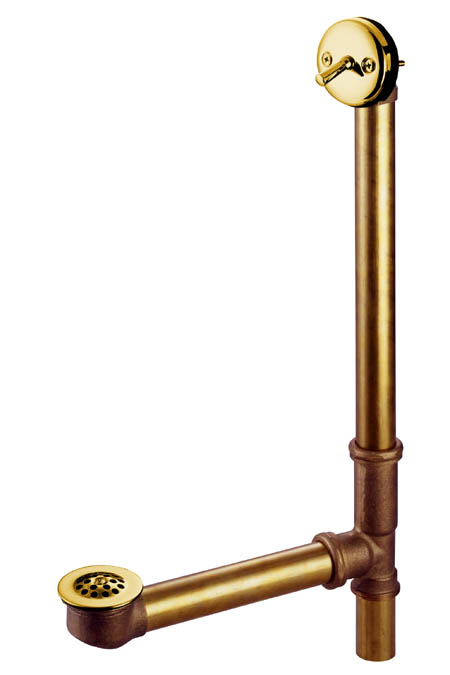 Dtl1162 Trip Lever Waste And Overflow - Polished Brass Finish