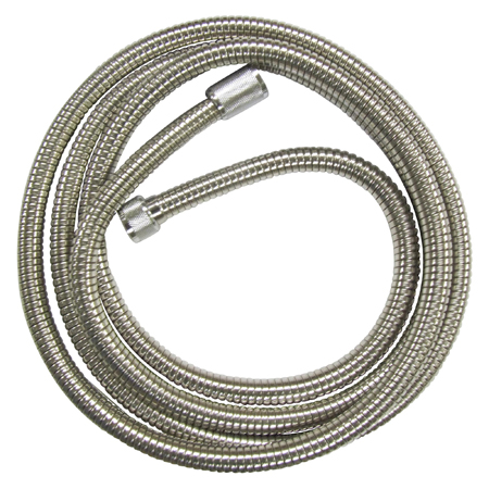 H696Cri Single Interlock Shower Hose - 96 Inches - Polished Chrome Finish
