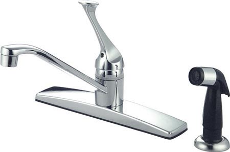Kb0572 Single Lever Handle 8 Inch Kitchen Faucet With Side Sprayer
