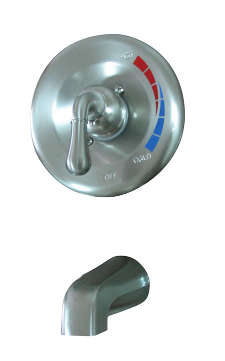 Kb638To Tub Faucet Pressure Balanced With Temperature Limit Stop - Satin Nickel Finish