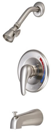 Kb658T Tub-Shower Faucet - Satin Nickel Finish