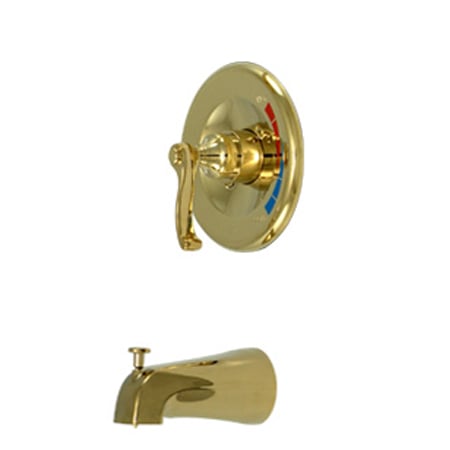 Kb8632Flto Tub Faucet Pressure Balanced - Polished Brass Finish