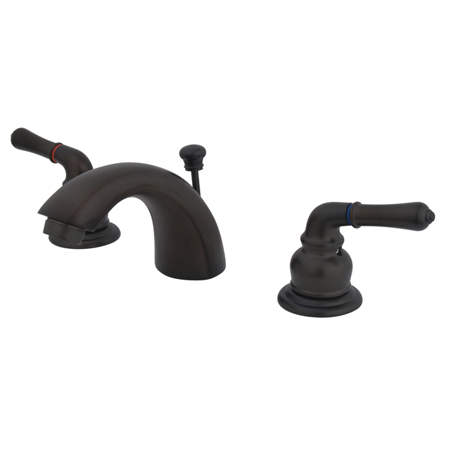 Kb955 Mini Widespread Lavatory Faucet - Oil Rubbed Bronze Finish