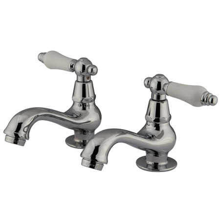 Ks1101Pl Basin Faucet Set - Polished Chrome Finish - Sold In Pairs