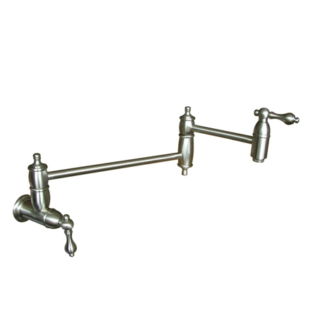 Ks3108Al Restoration Pot Filler - Satin Nickel Finish