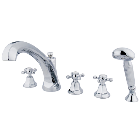 Ks43215Bx Roman Tub Filler 5 Pieces With Hand Shower