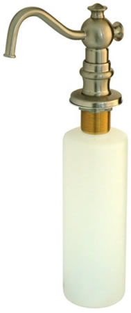 Sd7608 Decorative Soap Dispenser - Satin Nickel Finish