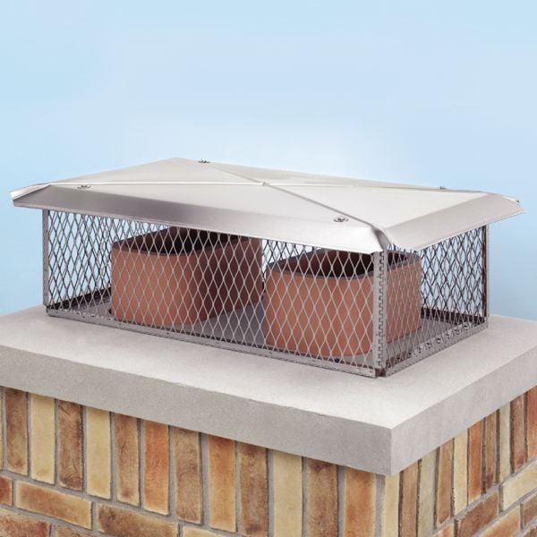 100889 17 Inches X 49 Inches Chimney Protector 12 Inches Screen