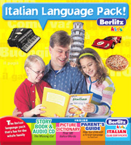 Berlitz 463674 Kids Italian Audio CD Language Pack