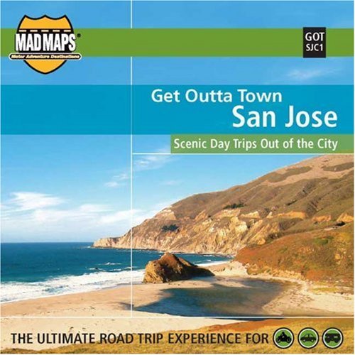 Mad 911175 Get Outta Town - San Jose Laminated Map