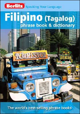 Berlitz 681612 Filipino Tagalog Phrase Book And Dictionary
