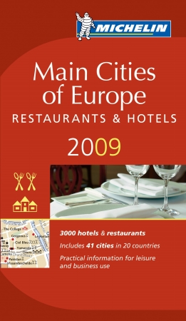 Michelin 138261 Michelin Guide Europe 2009 Michelin 138261 Michelin Guide Europe 2009
