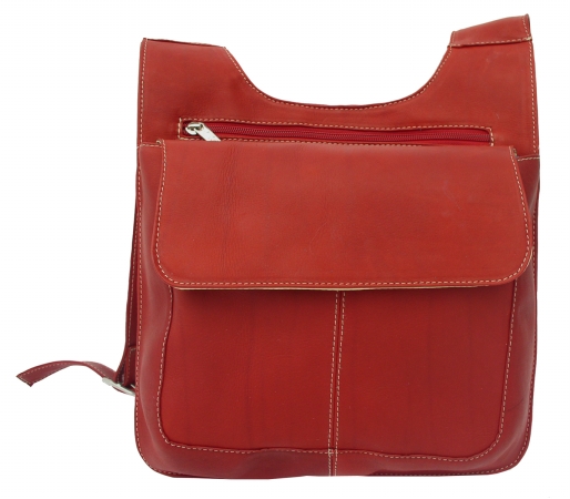 Piel 2006-RD Red Slim Line Mail Bag