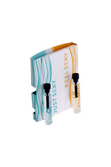 90210 Sexy by Beverly Hills for Men- 2 x 2 ml Just Sexy and Feel Sexy EDT Splash Vial- Mini