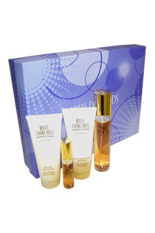 White Diamonds by Elizabeth Taylor for Women- 4 Pc Gift Set