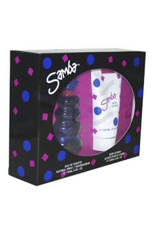 Samba By For Women- 2 Pc Gift Set- 3.3oz Edt Spray- 4.4oz Body Lotion