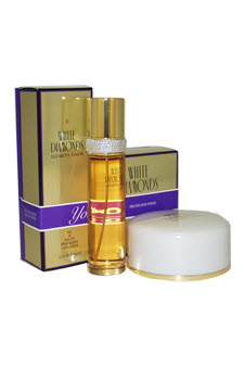 White Diamonds by Elizabeth Taylor for Women- 2 Pc Gift Set