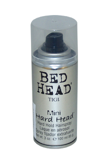 Bed Head Hard Head Hair Spray- Travel Size by Tigi for Unisex- 3 oz Hair Spray