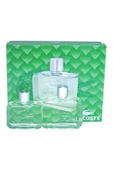 Lacoste Essential by Lacoste for Men- 2 Pc Gift Set- 4.2oz EDT Spray- 2.5oz After Shave Lotion
