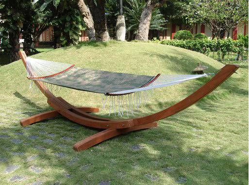Vifah V138G Arc Wood Hammock Stand
