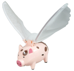 flying pig toy similitude