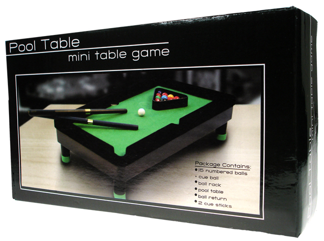 Westminster 2492 Mini Pool Table - Pack Of 12