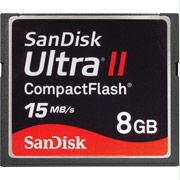 Sandisk 8GB Ultraii Compact Flash Card Sdcfh008GA11