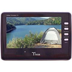 Tivax HIREZ7 Hirez7 7 Inch Widescreen Portable Digital LCD TV
