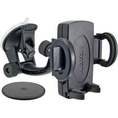 Arkon SM315 Universal Cell Phone Windshield and Dash Mount Bundle
