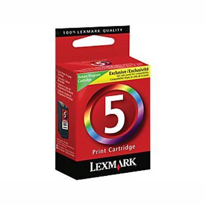 Printer Color Cartridge on Lexmark International 18c1960 5 Color Return Cartridge