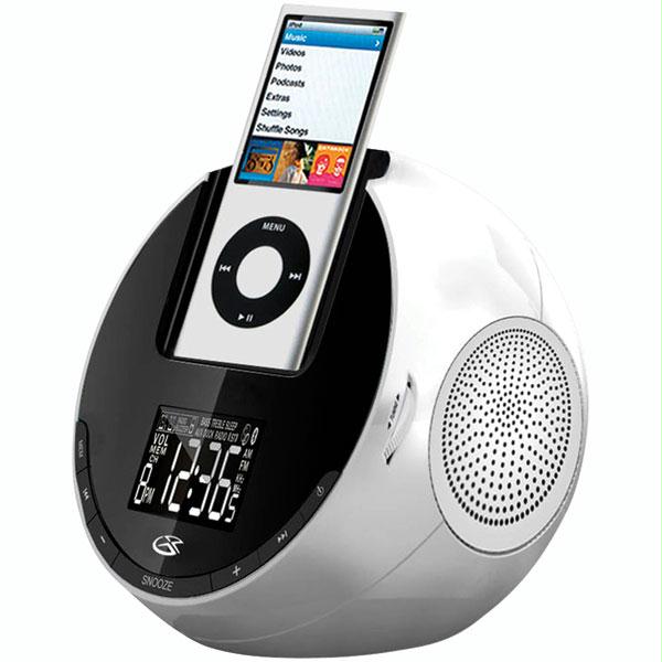 Gpx CI109S Clock Radio with iPod Dock