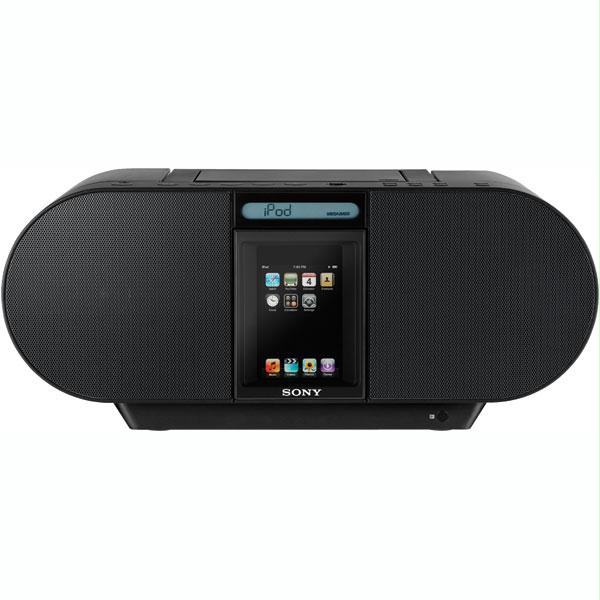 Sony Zss4Ipblack iPod /iPhone Boombox - Black