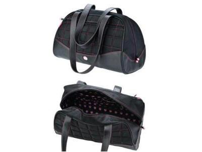 UPC 766191382676 product image for Sumo Duffel Black W/Pink Stitching Small | upcitemdb.com