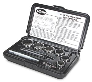 Blair 11091 Rotabroach Large Diameter Cutter Kit